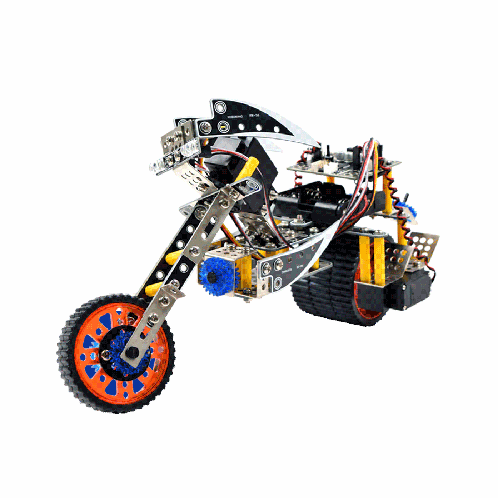 ROBOWANG SPEED GRAND PRIX - Remoted Control R/C Motorcycle with Four LEDs, Developing Creativity
